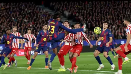 نصف نهائي كأس ملك إسبانيا.. تشكيل برشلونة وأتلتيكو مدريد