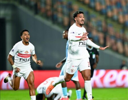 فيديو | أحمد شريف والدباغ يسجلان هدفين لـ الزمالك أمام كهرباء الإسماعيلية