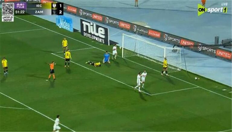 فيديو | أحمد شريف يسجل هدف الزمالك الثالث أمام كهرباء الإسماعيلية