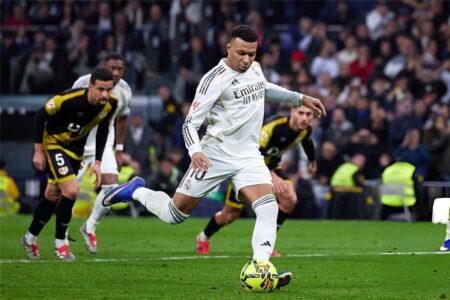 عكس برشلونة.. حدث نادر لـ ريال مدريد أمام رايو فاليكانو بطله مبابي