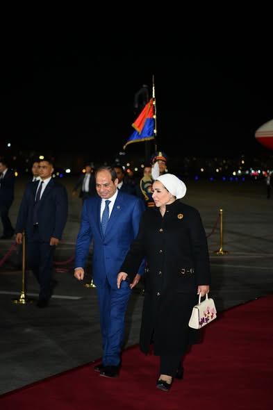 في ختام زيارة أردوغان وحرمه.. قرينة السيسي: من أرض الكنانة فى وداع ضيوف مصر الكرام