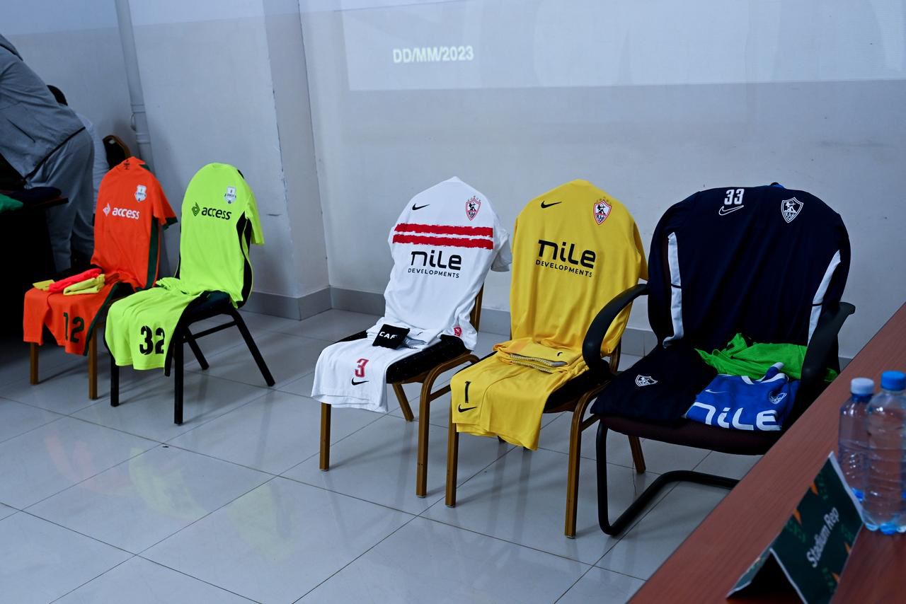 الزمالك بالأبيض وزيسكو بالأخضر في مواجهة الكونفدرالية