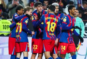 ثنائي برشلونة مهدد بالغياب عن مباراة جيرونا في الدوري الإسباني