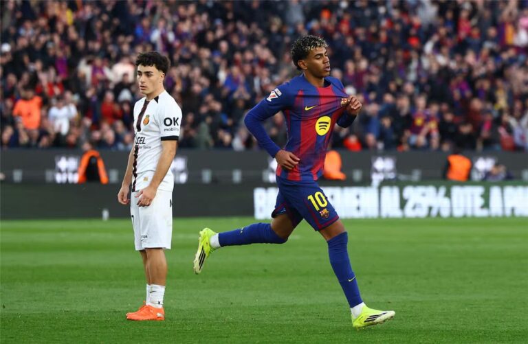 فيديو | برشلونة يعزز صدارته لـ الدوري الإسباني بثلاثية سهلة أمام مايوركا