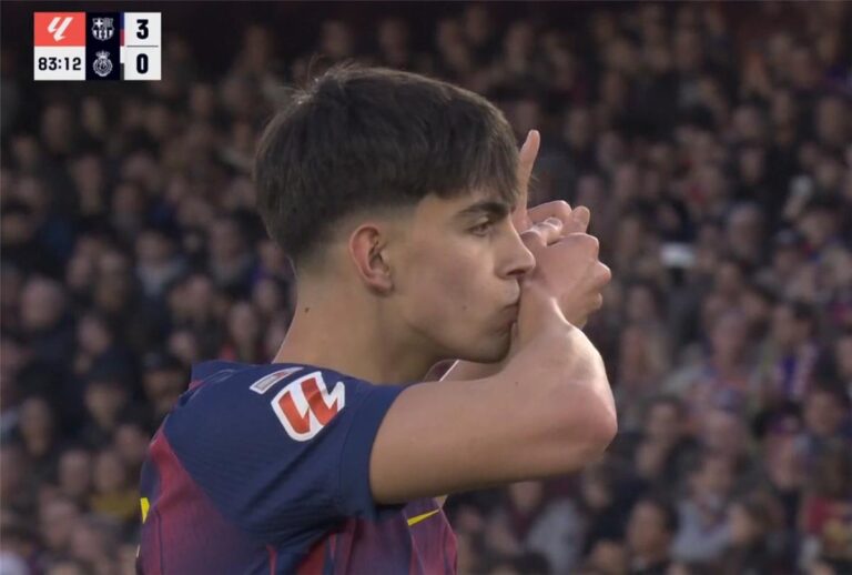 فيديو | بيرنال يسجل هدف برشلونة الثالث امام ريال مايوركا