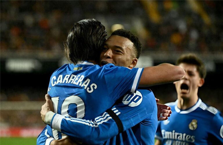 ترتيب هدافي الدوري الإسباني بعد هدف مبابي في مباراة ريال مدريد وفالنسيا