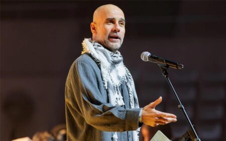 تصريحات غزة والسودان تورط جوارديولا في صدام مع ملاك مانشستر سيتي