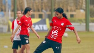 منتخب مصر للشابات يختتم تدريباته قبل السفر إلى توجو