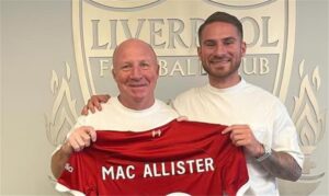 والد ماك أليستر يرد على إمكانية رحيل نجله إلى ريال مدريد الصيف المقبل