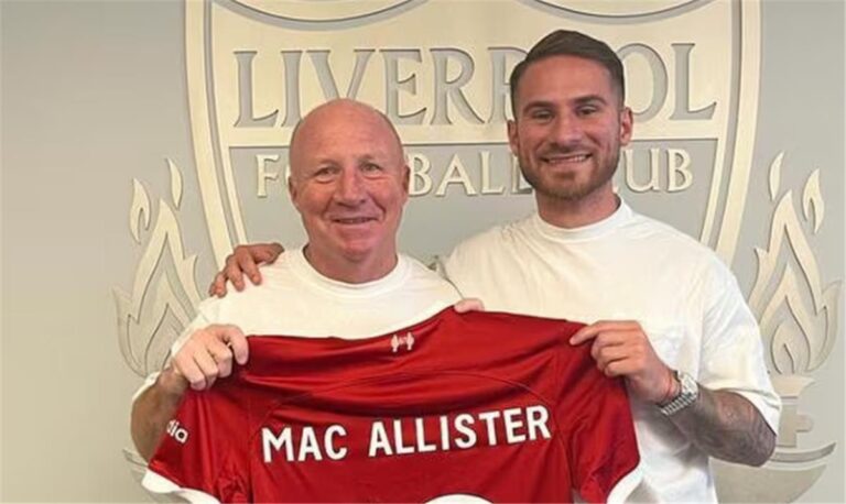 والد ماك أليستر يرد على إمكانية رحيل نجله إلى ريال مدريد الصيف المقبل