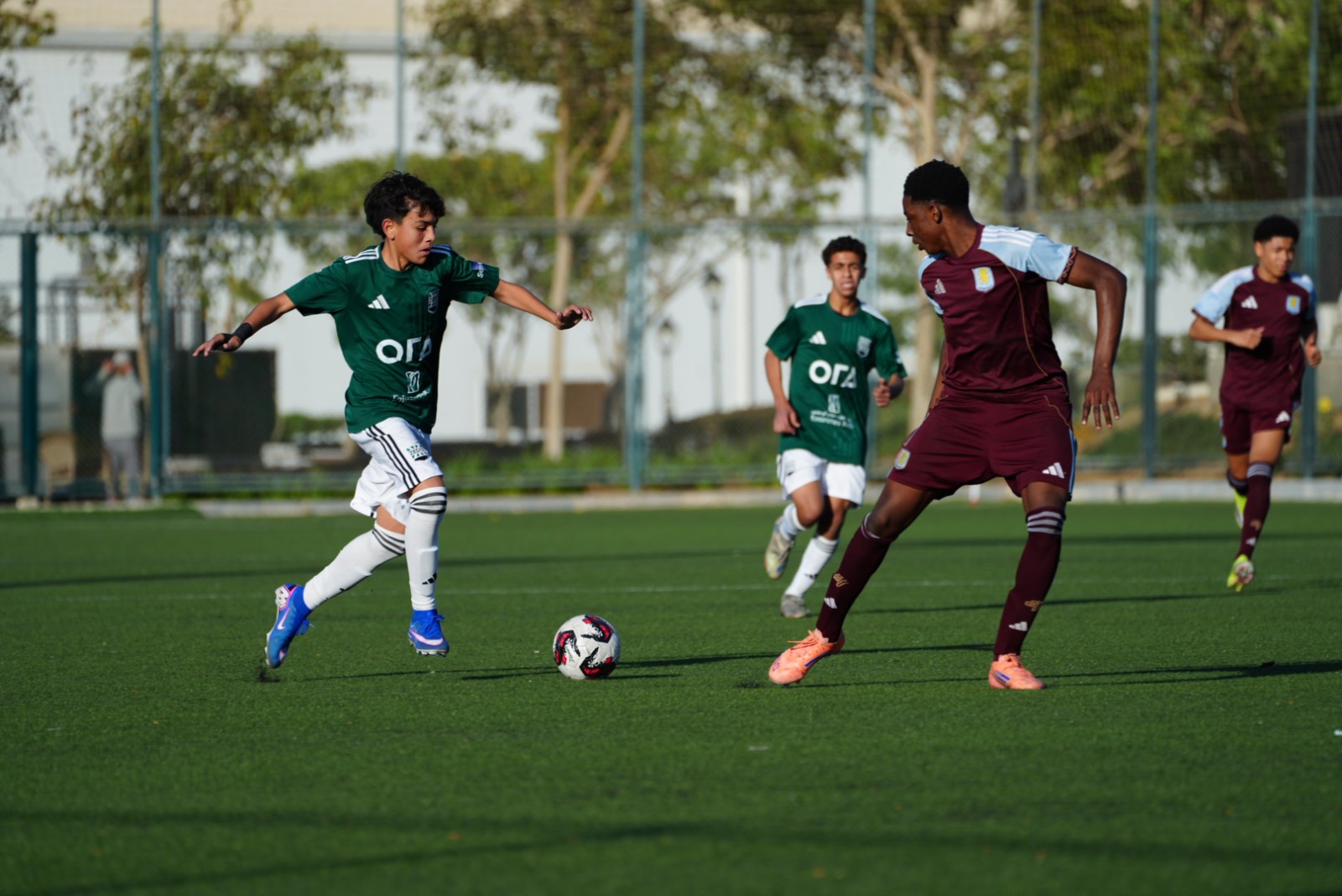 زد يبدأ مشواره بالفوز على أستون فيلا الإنجليزي في افتتاح البطولة الدولية للناشئين