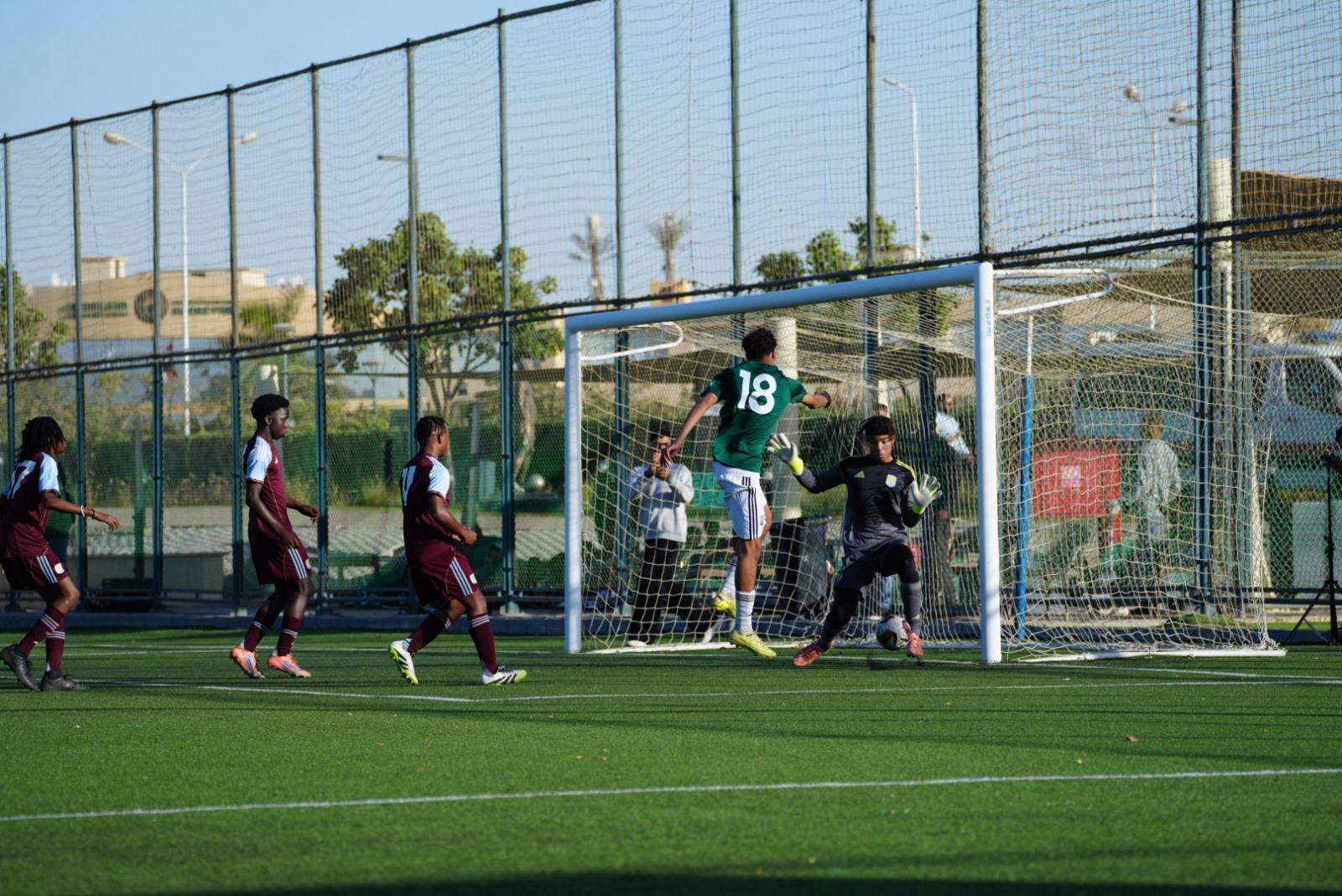 زد يبدأ مشواره بالفوز على أستون فيلا الإنجليزي في افتتاح البطولة الدولية للناشئين