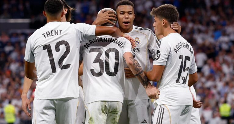 تشكيل ريال مدريد أمام ريال سوسيداد في الدوري الإسباني.. موقف مبابي تشكيل ريال مدريد أمام ريال سوسيداد في الدوري الإسباني.. موقف مبابي