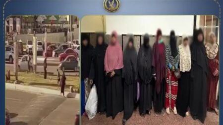 ضبط 10 سيدات لاتهامهن بالتشاجر والتراشق بالحجارة في الشيخ زايد