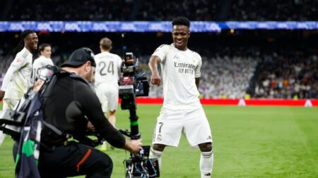 فيديو | فينيسيوس يسجل هدف ريال مدريد الرابع أمام ريال سوسيداد