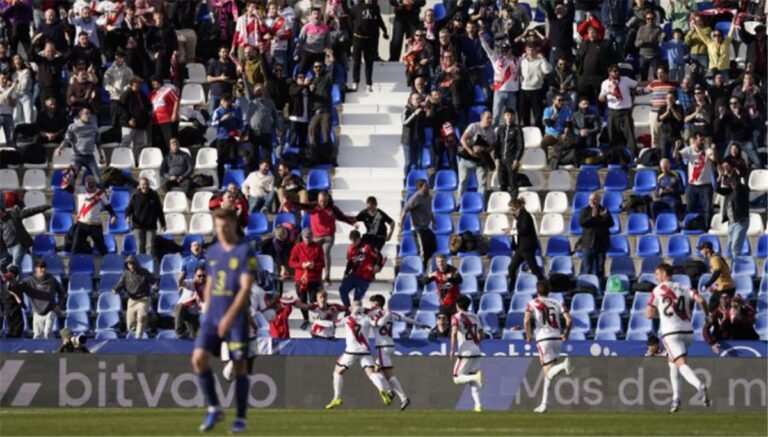 بعد رباعيته في شباك برشلونة.. أتلتيكو مدريد يسقط بثلاثية أمام رايو فاليكانو بعد رباعيته في شباك برشلونة.. أتلتيكو مدريد يسقط بثلاثية أمام رايو فاليكانو