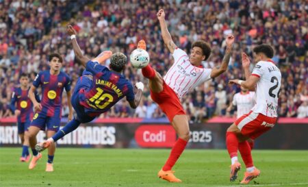 أدار كلاسيكو وقمة الأهلي والزمالك.. حكم مباراة برشلونة وجيرونا في الدوري الإسباني أدار كلاسيكو وقمة الأهلي والزمالك.. حكم مباراة برشلونة وجيرونا في الدوري الإسباني