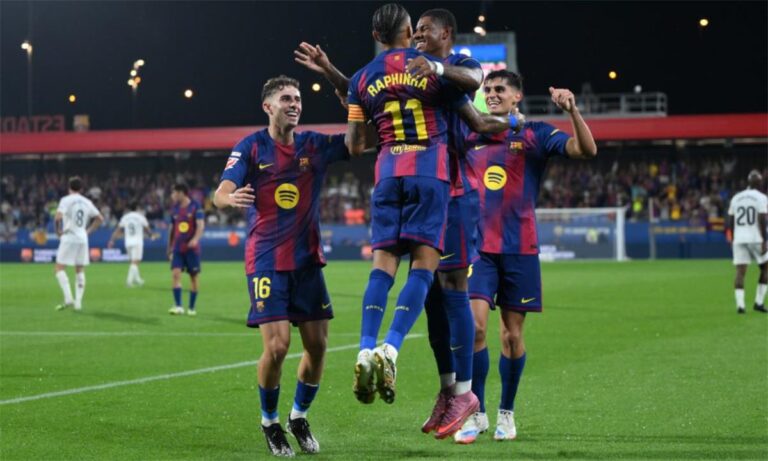 تشكيل برشلونة أمام جيرونا في الدوري الإسباني.. موقف رافينها تشكيل برشلونة أمام جيرونا في الدوري الإسباني.. موقف رافينها