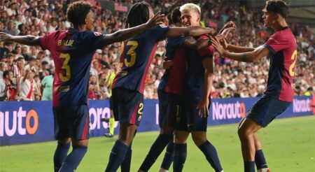 برشلونة يبدأ مفاوضات تجديد عقد لاعبه برشلونة يبدأ مفاوضات تجديد عقد لاعبه