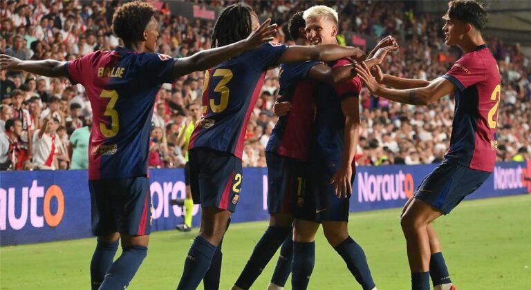 برشلونة يبدأ مفاوضات تجديد عقد لاعبه برشلونة يبدأ مفاوضات تجديد عقد لاعبه