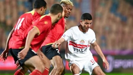 شوط أول سلبي.. حرس الحدود يهدد شباك الزمالك