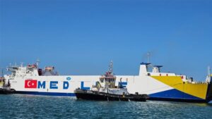 تركيا ترسل أكبر سفينة مساعدات إلى غزة