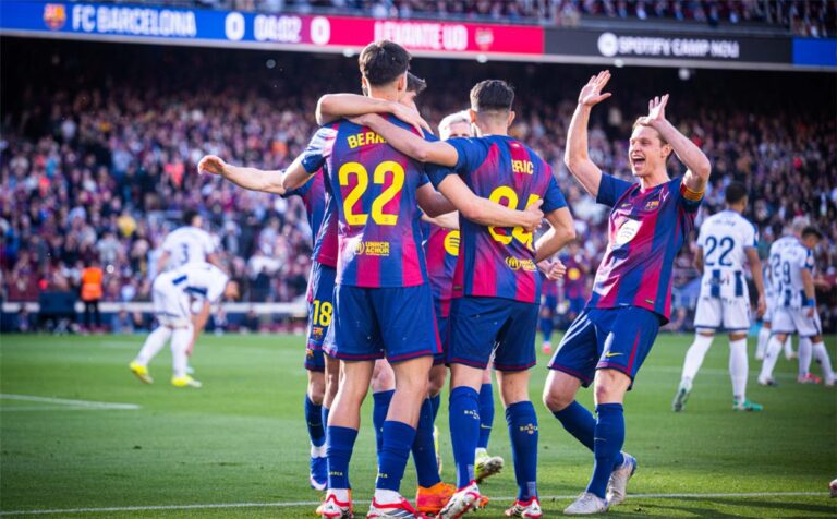 لاعب برشلونة يغيب عن مواجهة فياريال في الدوري الإسباني