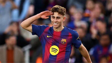 فيديو | فيرمين لوبيز يسجل هدف برشلونة الثالث أمام ليفانتي