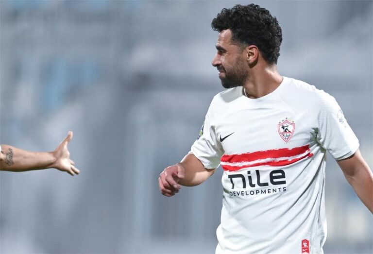 خاص | حقيقة نشوب أزمة بين عبد الله السعيد ومدرب الزمالك خلال مباراة زد