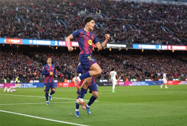 فيديو | بيرنال يسجل هدف برشلونة الأول أمام ليفانتي في الدوري الإسباني