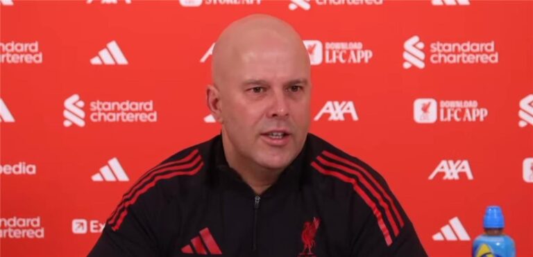 سلوت يستبعد لاعب ليفربول من مباراة وست هام.. ويعترف: نعاني أمام الفرق الصاعدة سلوت يستبعد لاعب ليفربول من مباراة وست هام.. ويعترف: نعاني أمام الفرق الصاعدة