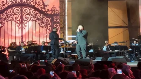 وائل جسار يحتفل مع جمهور "الأوبرا" بعيد الحب