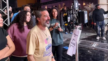 هادي الباجوري يواصل تصوير إعلانات رمضان 2026