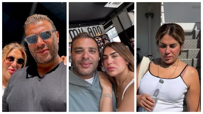 رامي صبري وزوجته يتبادلان الرسائل الرومانسية بمناسبة عيد الحب رامي صبري وزوجته يتبادلان الرسائل الرومانسية بمناسبة عيد الحب