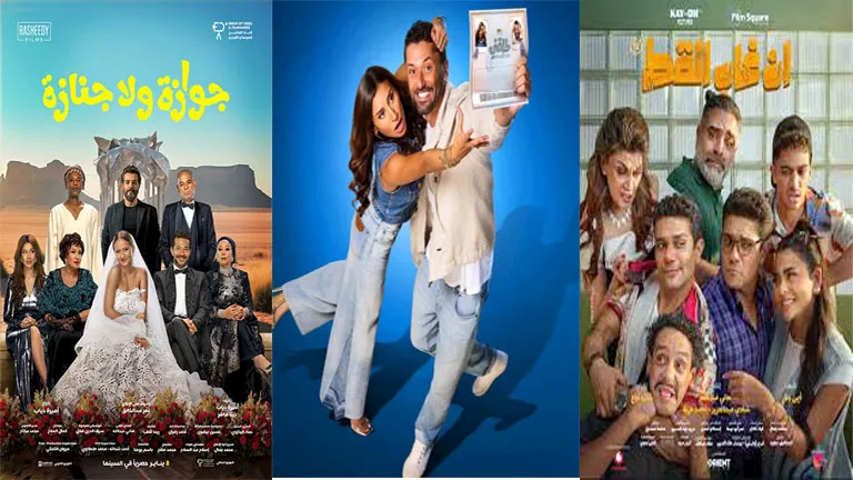 إيرادات الأحد.. "إن غاب القط" يحافظ على الصدارة و"السادة الأفاضل" السابع إيرادات الأحد.. "إن غاب القط" يحافظ على الصدارة و"السادة الأفاضل" السابع