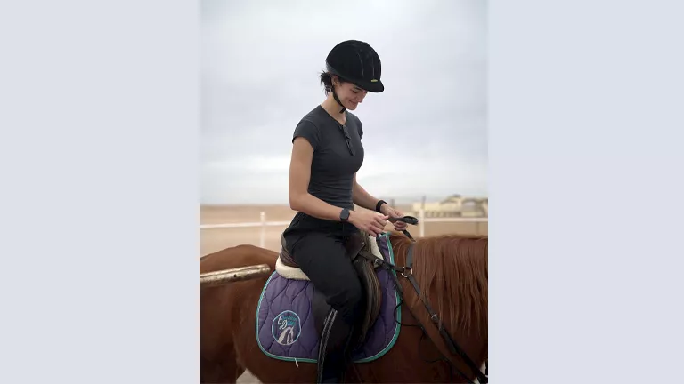 على حصان.. تارا عماد تحتفل بالعام الصيني الجديد على حصان.. تارا عماد تحتفل بالعام الصيني الجديد