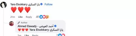 يارا السكري وأحمد العوضي