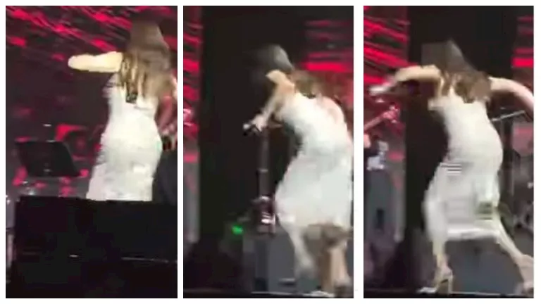 إليسا تتعرض لموقف محرج على المسرح بحفلها في الإمارات.. ماذا حدث؟ (فيديو) إليسا تتعرض لموقف محرج على المسرح بحفلها في الإمارات.. ماذا حدث؟ (فيديو)