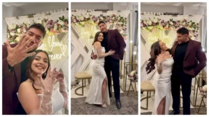 بحضور تامر حسني.. خطوبة مدربة الجيم هاجر الشافعي (صور وفيديو)