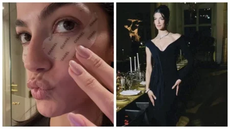 تارا عماد تخطف الأنظار على السوشيال ميديا بفستان سهرة أنيق