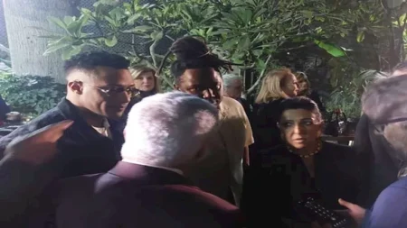 محمد رمضان يشارك في حفل "أوبرا توت عنخ أمون" بالسفارة الإيطالية في القاهرة (صور)