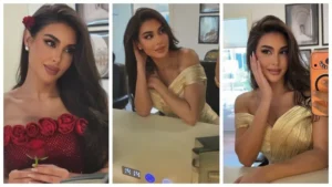 "فستان أحمر وذهبي".. ياسمين صبري تخطف الأنظار بأكثر من إطلالة أنيقة