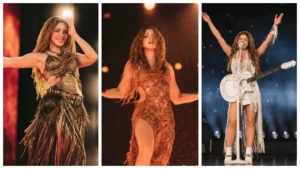 ضحكت ورقصت.. لحظة سقوط شاكيرا على المسرح