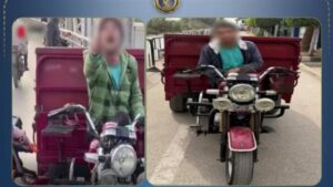 ضبط سائق "تروسيكل" هدد مواطنا أثناء سيره عكس الاتجاه بالقليوبية