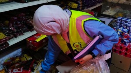 “سلامة الغذاء” تنفذ 42 حملة رقابية على السلاسل التجارية