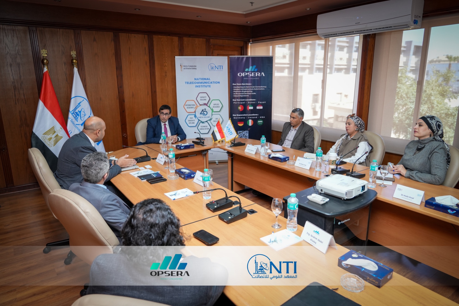 تعاون بين المعهد القومي للاتصالات و«أوبسيرا» و«أريب» لتأهيل كوادر رقمية لسوق العمل