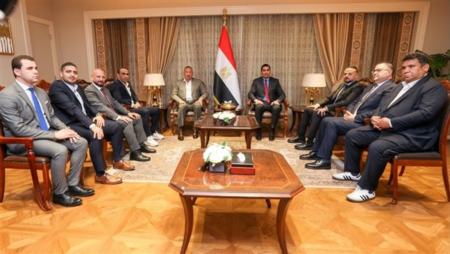 مجلس الأهلي يزور وزارة الرياضة ويقدم التهنئة لجوهر نبيل