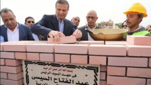 "الزراعة" تعيد إحياء أحد أهم الصروح العلمية والبحثية بسيناء بعد سنوات من تدميرها.. الوزير ومحافظ شمال سيناء يضعان حجر الأساس لإعادة تأهيل محطة بحوث الصحراء بالشيخ زويد.. "فاروق": المزارع شريك بالتنمية