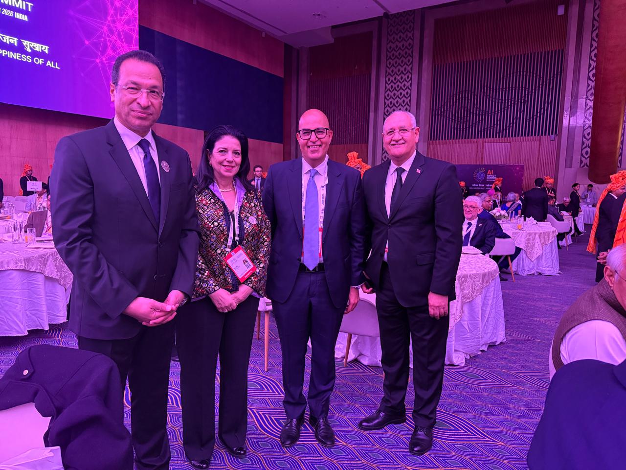 وزير الاتصالات يلقي كلمة مصر في جلسة القادة بقمة «AI Impact Summit 2026» بالهند 2 وزير الاتصالات يلقي كلمة مصر في جلسة القادة بقمة «AI Impact Summit 2026» بالهند