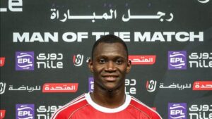 ديانج رجل مباراة الأهلي والإسماعيلي في الدوري